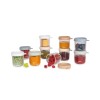 Set van 10 glazen bewaarpotjes - Natural color mix - 250 ml